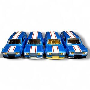 Hot Wheels Datsun 510 Wagon Lot — 4 Die-Cast Variants Collector Set